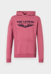 AMERICAN CLASSIC LOGO HOODIE - Mikina - rose wine