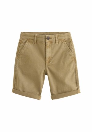 REGULAR FIT - Pantaloni scurți din denim - tan brown