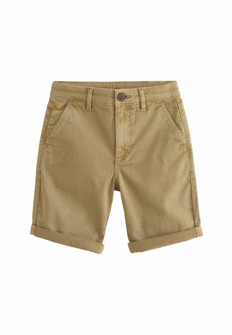 Next REGULAR FIT - Farkkushortsit - tan brown