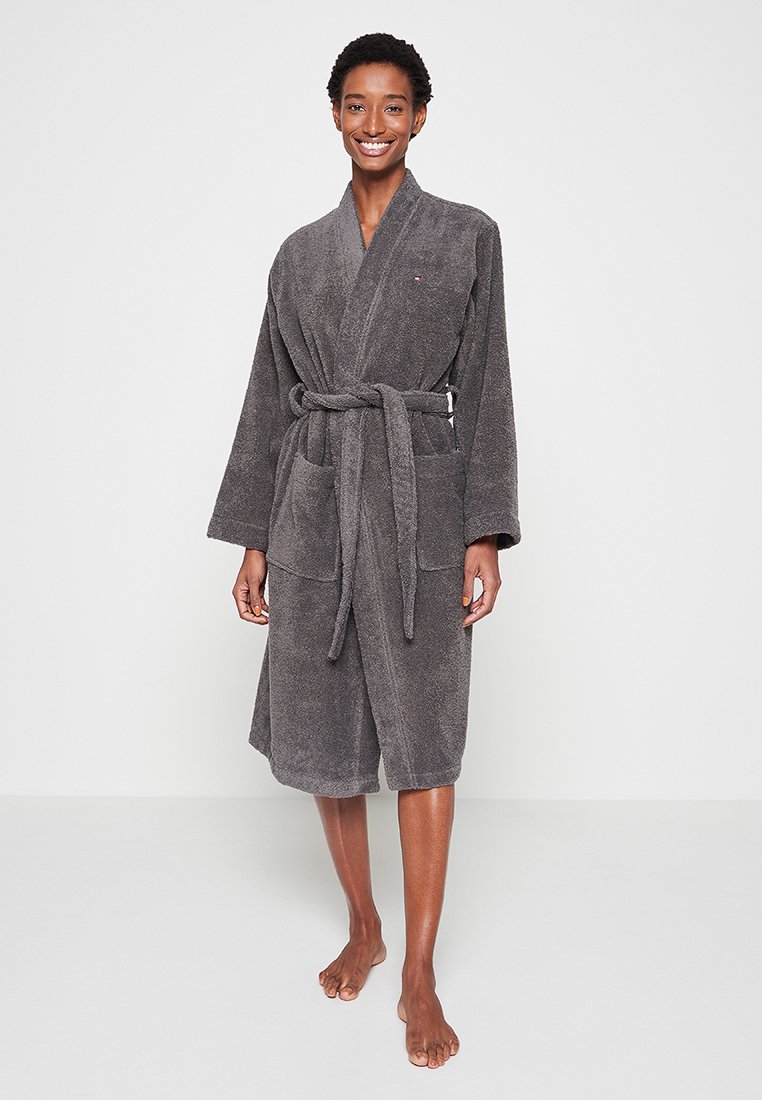 Tommy Hilfiger Badjas donkergrijs