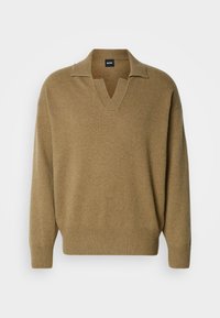 Não selecionado, dark beige