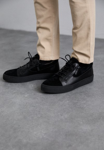 Giuseppe Zanotti DOUBLE ZIP - Sportcipő - black