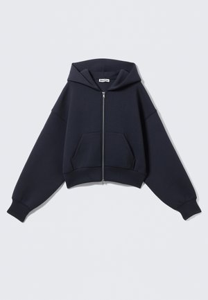 Weekday Kapucnis pulóver - navy