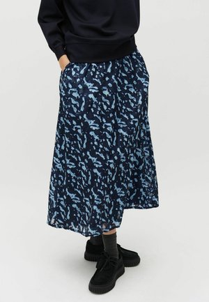 AVELINE-M - Gonna a campana - zevi print night sky