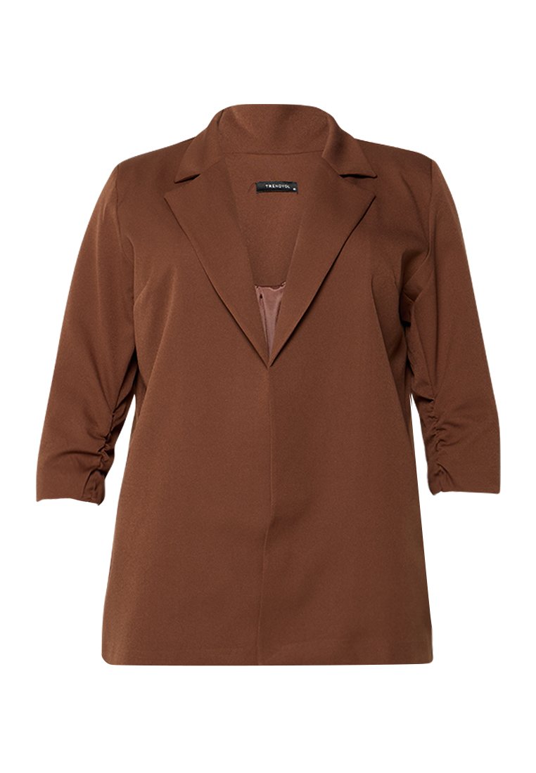 Trendyol Curve Blouse bruin