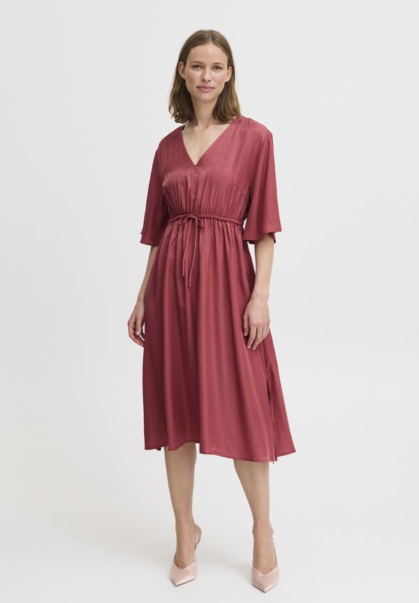 BYITILDA - Day dress - marsala4