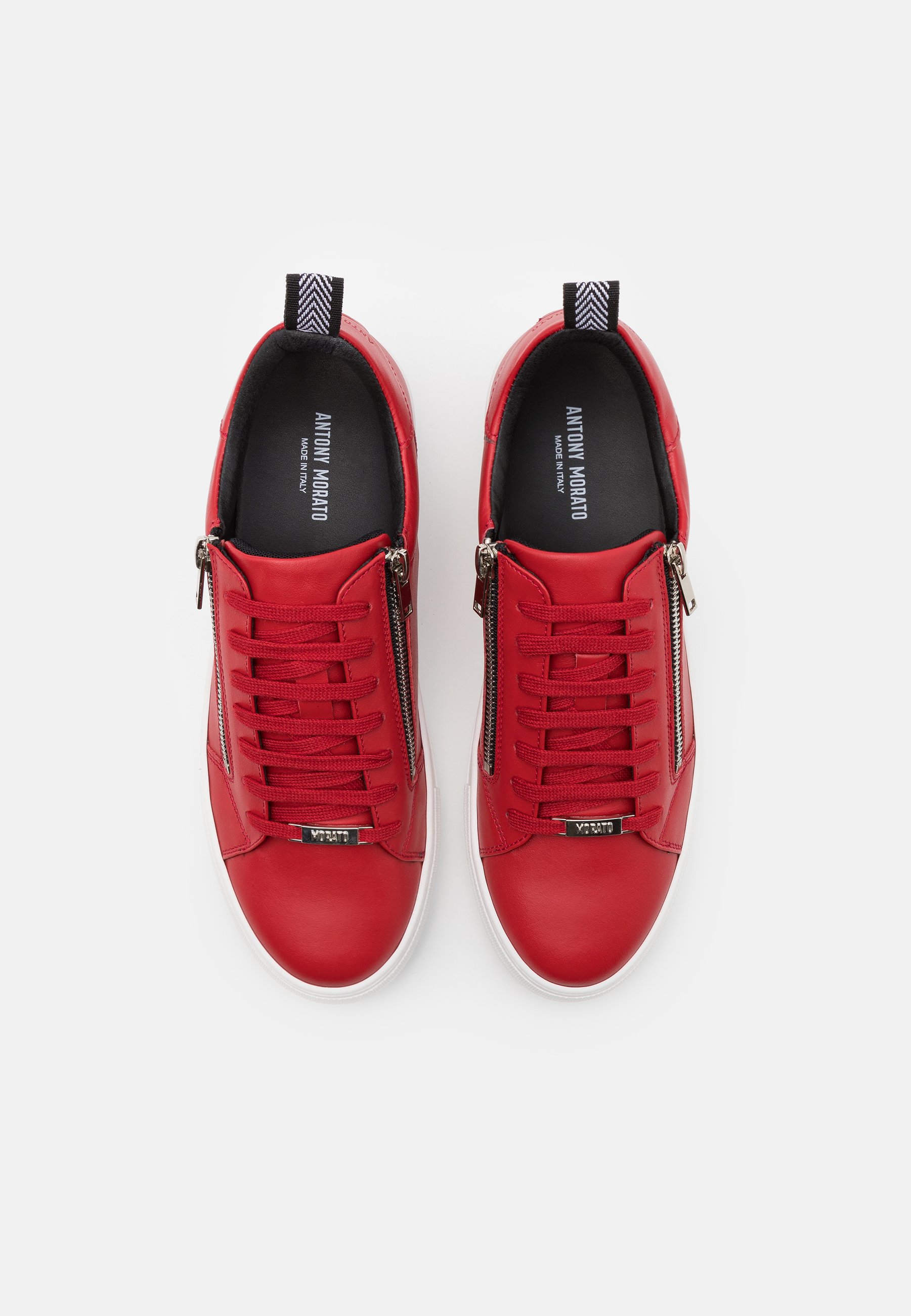 Antony Morato ZIPPER - Sneakers laag - red/Rood - Zalando.nl