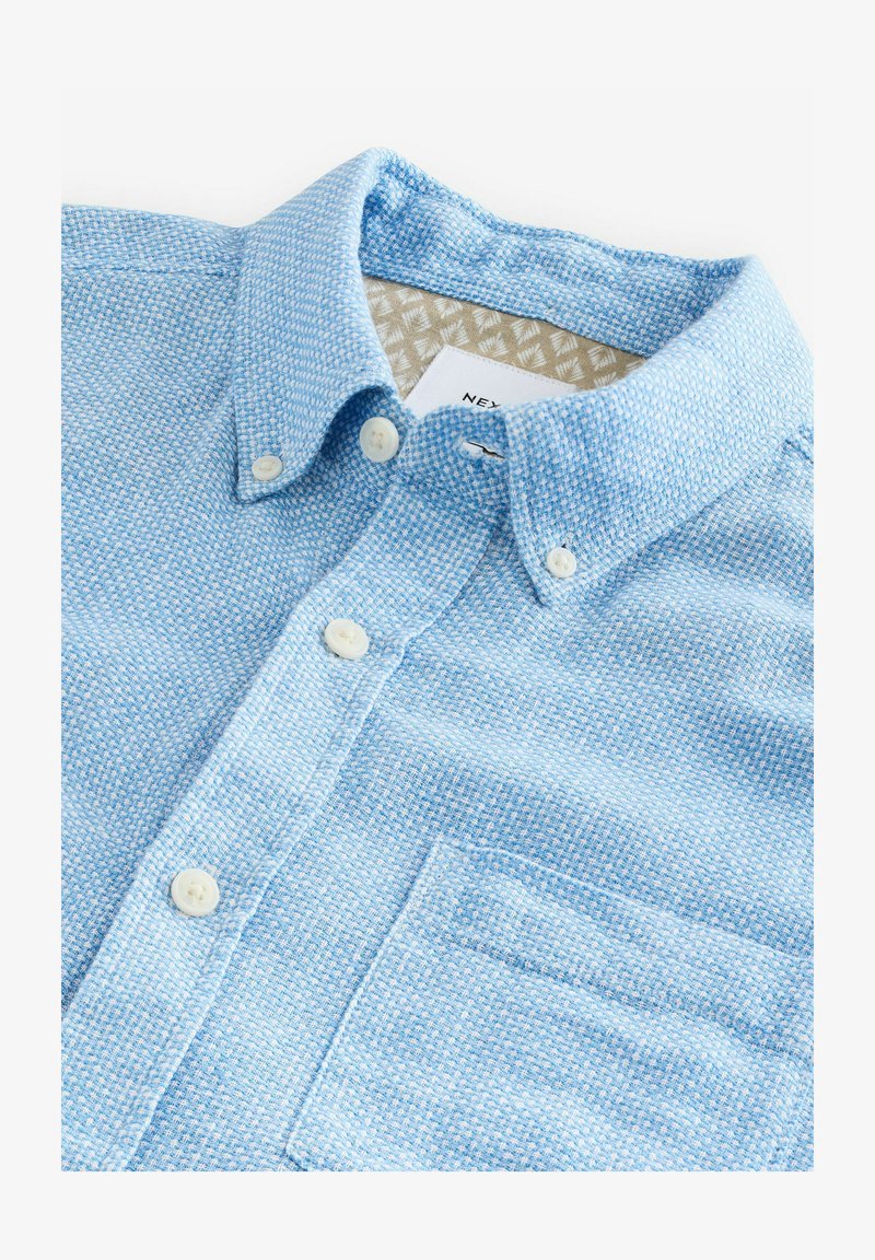 Next OVERHEAD FIT SHORT SLEEVE Camisa blue/azul