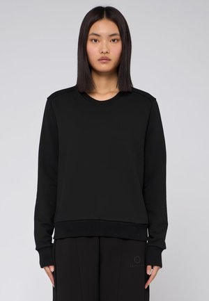 GIROCOLLO IN FLUIDO - Sudadera - black milano
