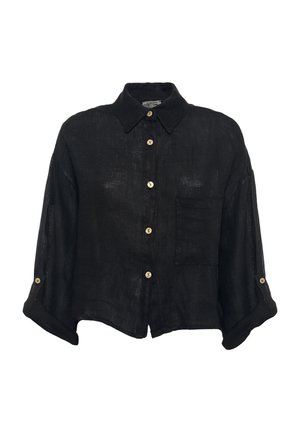 ACANFORA, CAMICIA CORTA - Camicia - nero