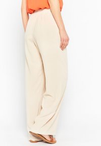 LolaLiza CRINKLED  - Trousers - beige