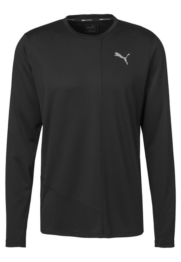 Puma IGNITE TEE - Langarmshirt - black 