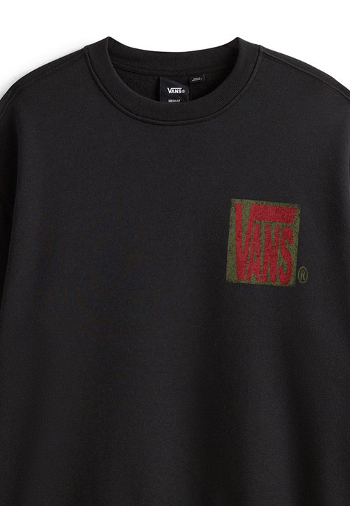 Vans STRETCH STACK CRACKLE CREW - Sudadera - black — photo 7