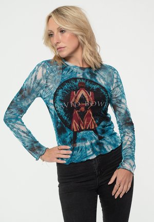 Paradiso Clothing DAVID BOWIE LIVE AND WELL - Long sleeved top - blue