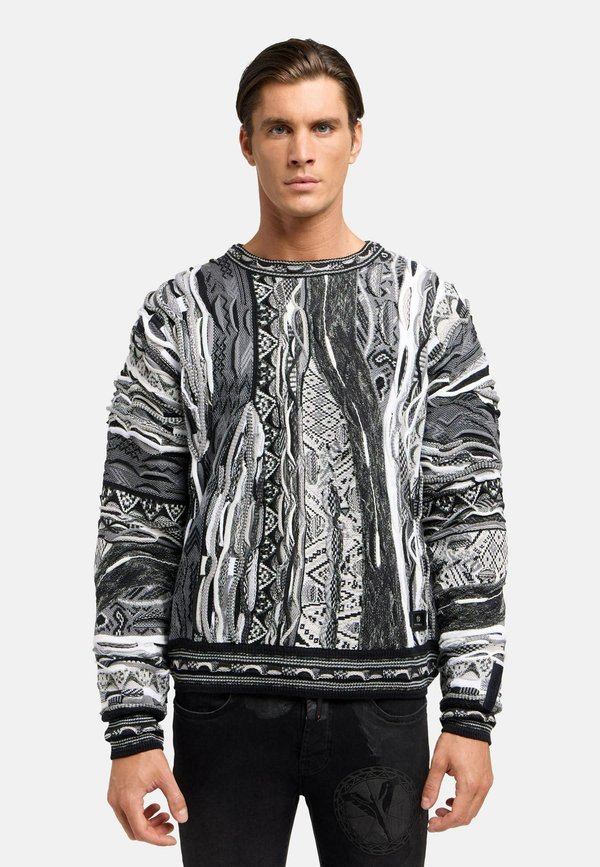 Jumper - anthrazit   mehrfarbig