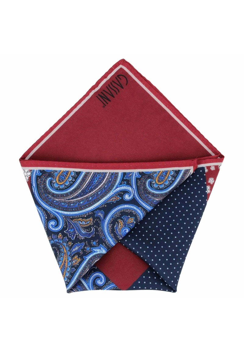 Herren Manschettenknöpfe | GASSANI 4 PACK Einstecktuch bordeaux blue white/bordeaux - RH89387 Herren Manschettenknöpfe | GASSANI 4 PACK Einstecktuch bordeaux blue white/bordeaux - RH89387