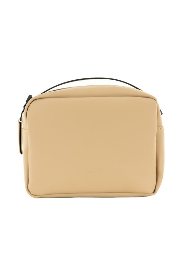 BOX BAG UNISEX - Cross body bag - sand3