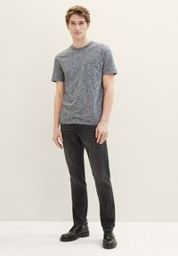 TOM TAILOR T-Shirt basic - dark blue stripe