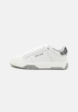 Roberto Cavalli MILANO - Baskets basses - white/roccia