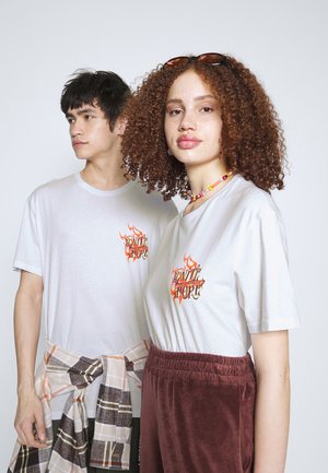 GRAPHIC TEE UNISEX - T-shirt z nadrukiem - white