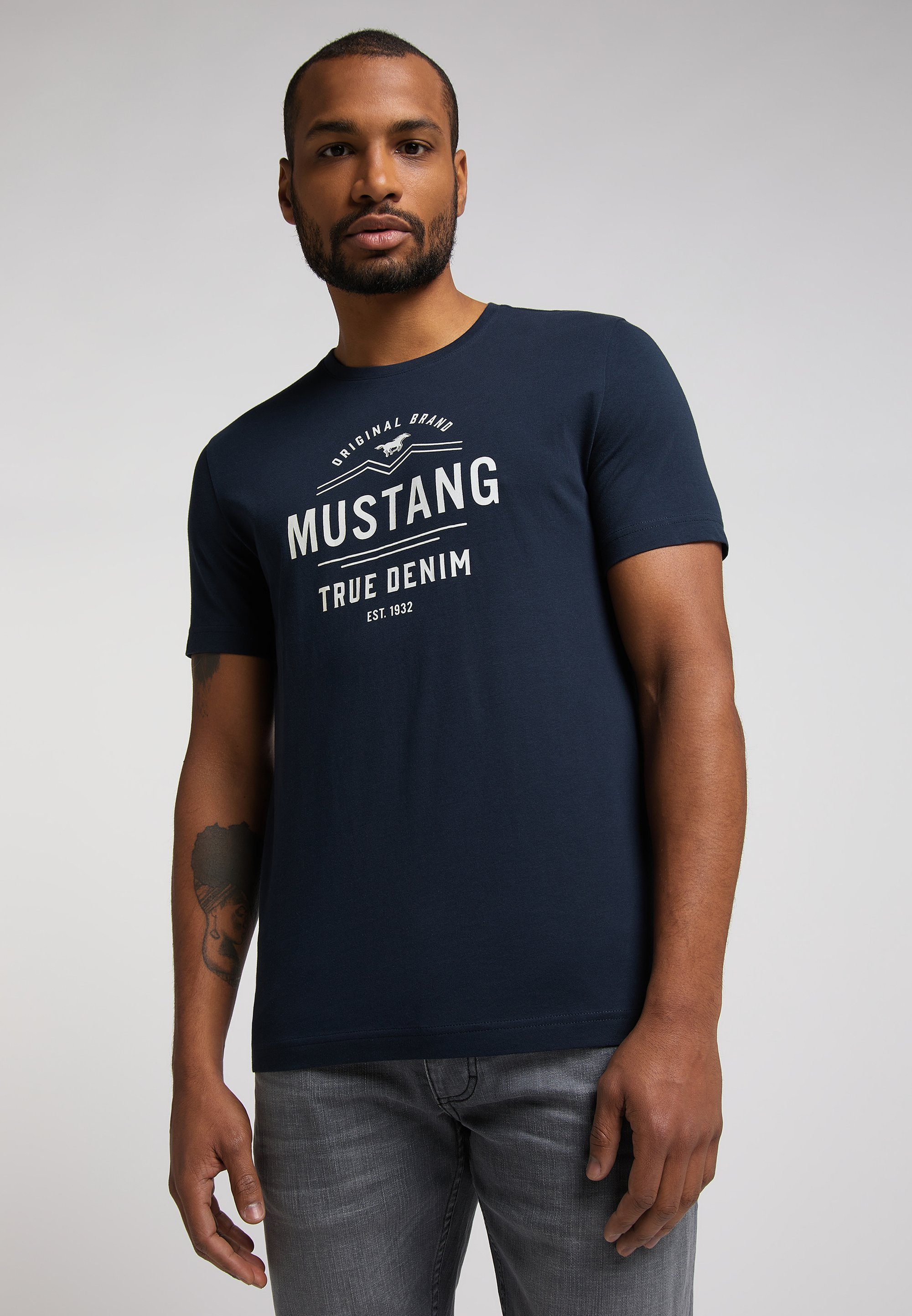 mustang logo shirt