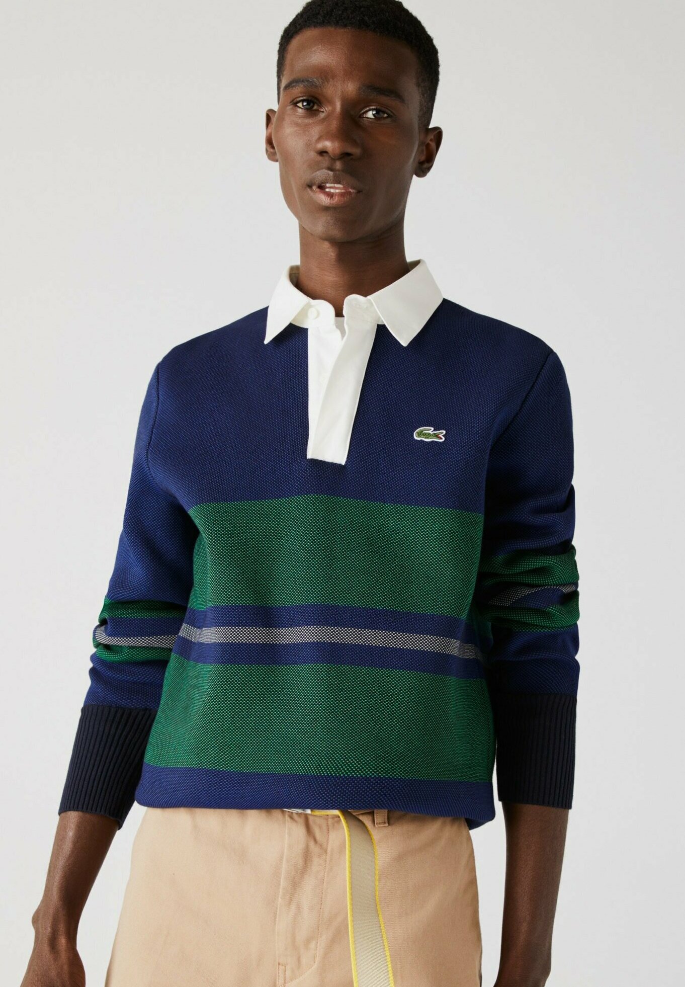 Lacoste Polo - navy blau / blau / grün / beige / weiß/blu scuro - Zalando.it