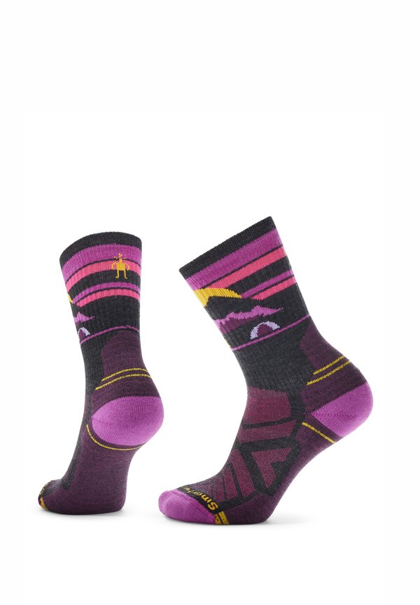 HIKE LIGHT CUSHION MOUNTAIN MOON CREW - Sportsocken - charcoal