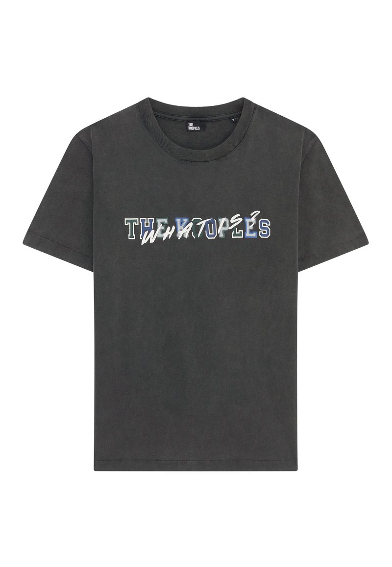 The Kooples T-shirt print zwart