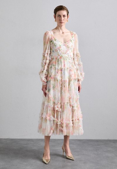 Needle & Thread IMMORTAL ROSE MAEVE LONG SLEEVE BALLERINA DRESS - Gallakjole - moonshine