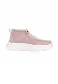 HEYDUDE TRONCHETTO - Botines con plataforma - rosa