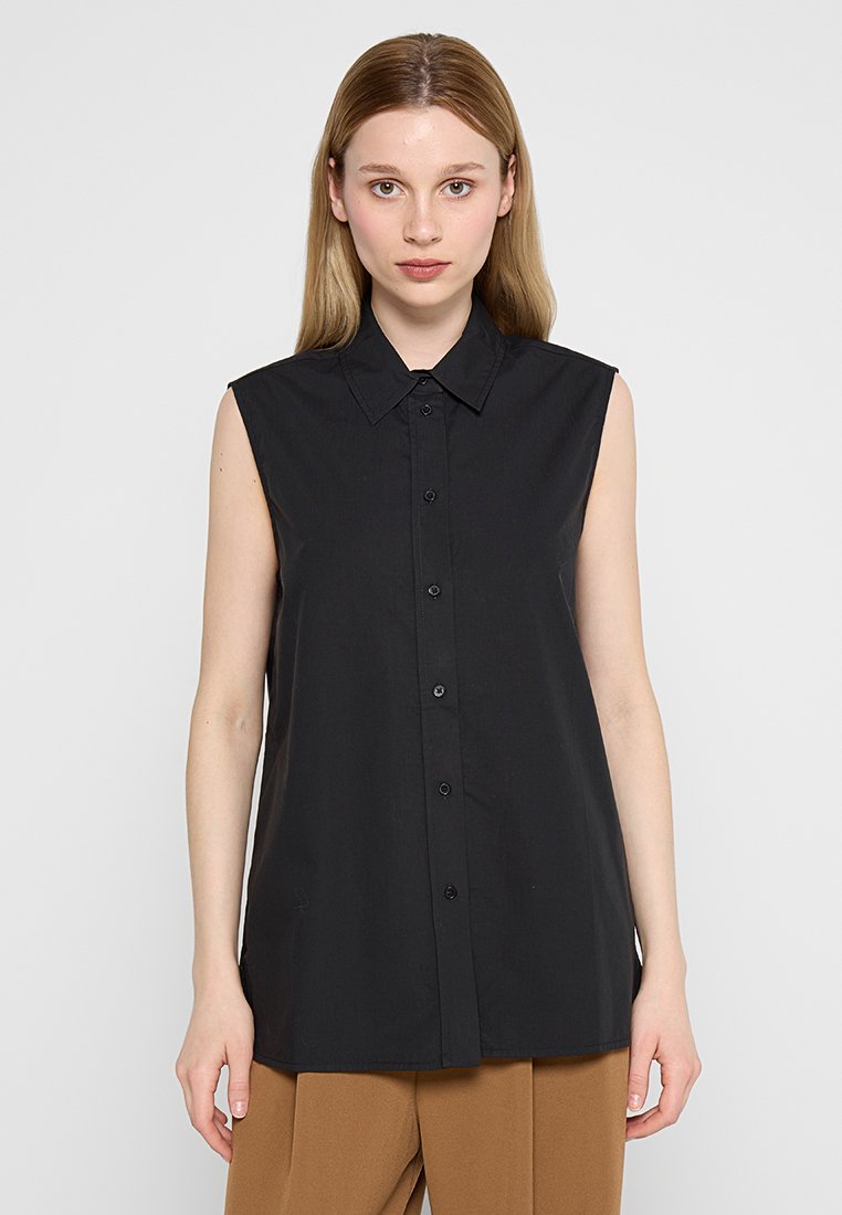 Ecoalf Overhemdblouse zwart Ecoalf Overhemdblouse zwart