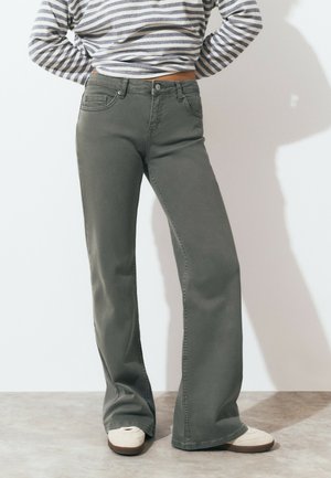 Wide Leg - kaki