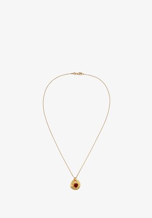 HAZE & GLORY HEART STRUCTURED - Collier - gold-coloured
