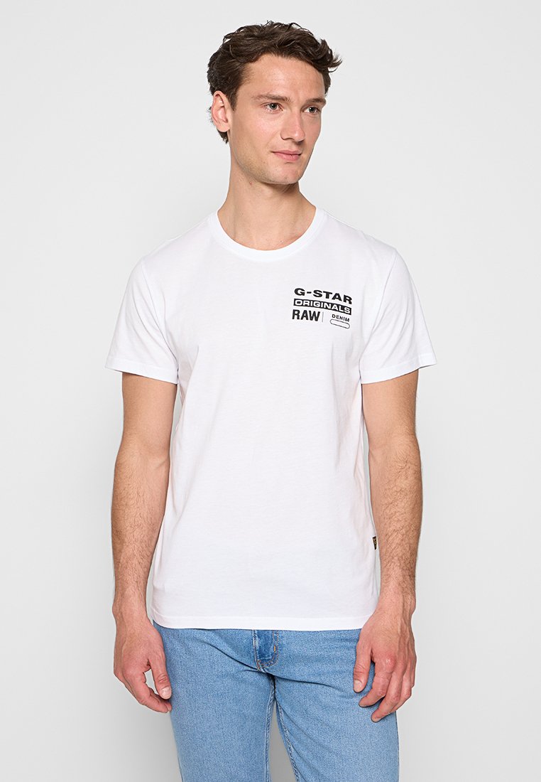 G-Star T-shirt print wit G-Star T-shirt print wit