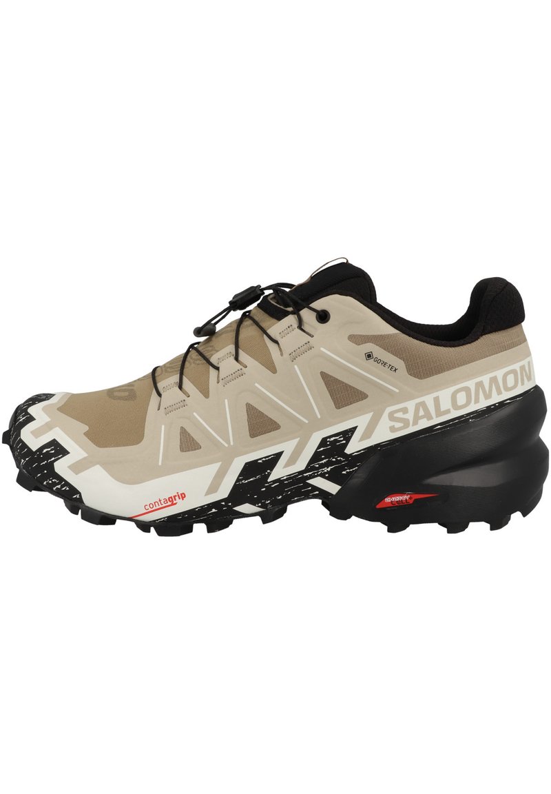 Salomon SPEEDCROSS 6 GTX - Chaussures de running - kelp black vanilla ice
