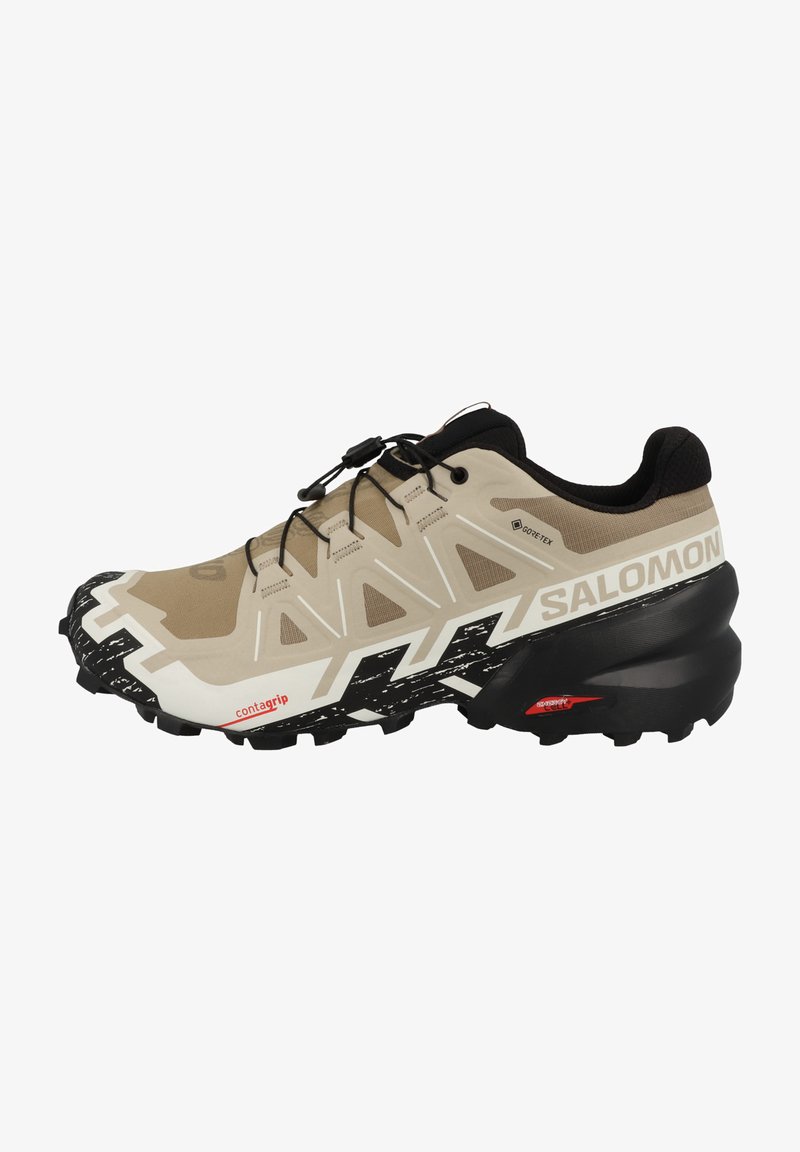 Salomon SPEEDCROSS 6 GTX - Chaussures de running - kelp black vanilla ice