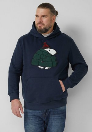 Kapuzenpullover - navy