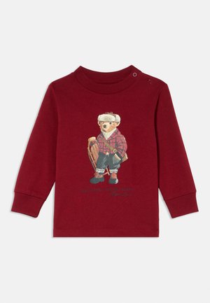 Pikkade varrukatega topp - holiday red
