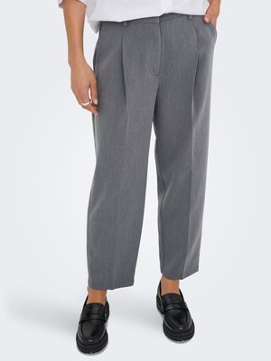 JDY JDYERICA Wide Leg Fit - Pantalon classique - light grey melange