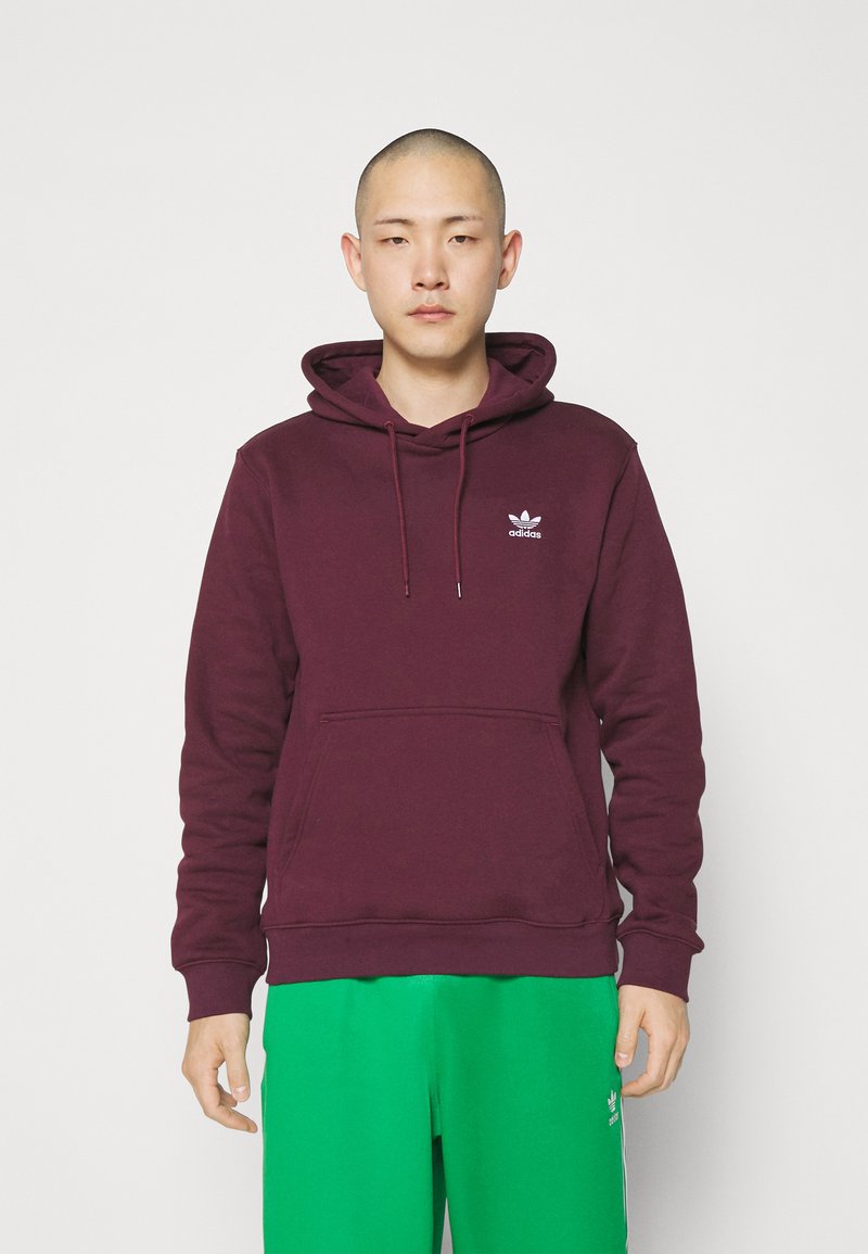 adidas originals hoodie maroon