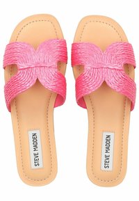 Steve Madden Slip-on sandaler - pnk raffia t