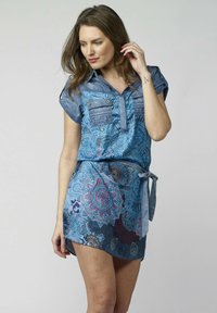 Koroshi Rochie tip cămașă - azul