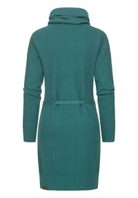 Ragwear BABETT INTL - Svetríkové šaty - dark green