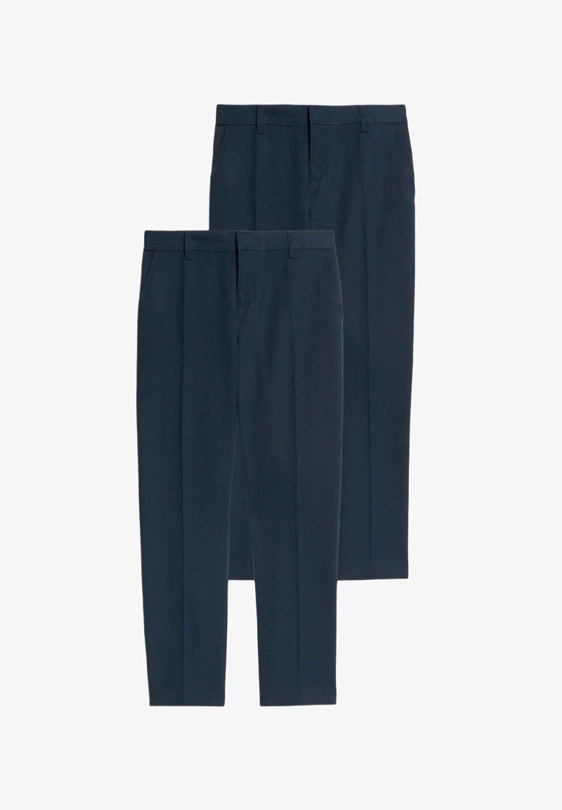 Marks & Spencer 2pk - Chino kalhoty - navy