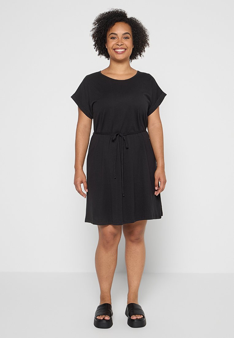 DeFacto Jerseyjurk zwart DeFacto Jerseyjurk zwart