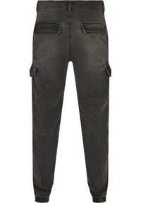 Urban Classics Jeans Tapered Fit - real black washed