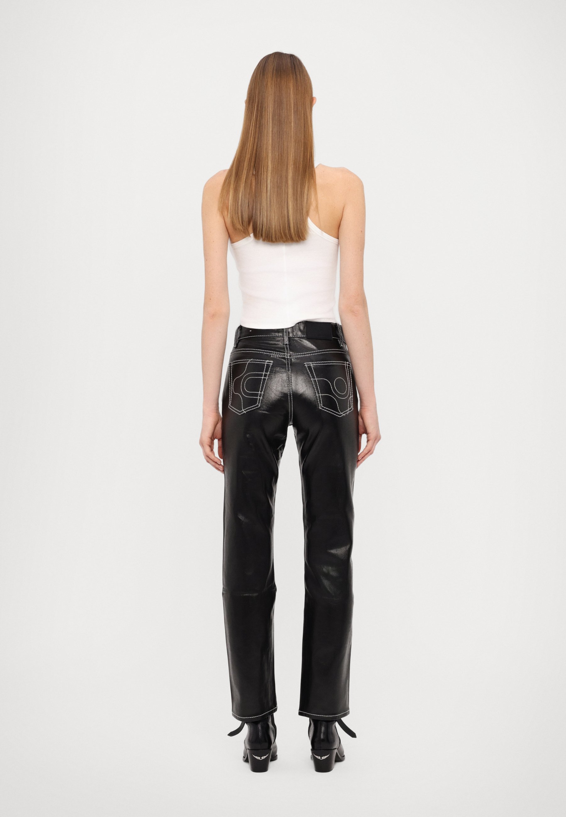 EYTYS ORION - Slim fit jeans - tar black/black - Zalando