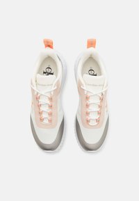 Calvin Klein Jeans RUNNER LACE - Tossud - white/whisper pink/silver