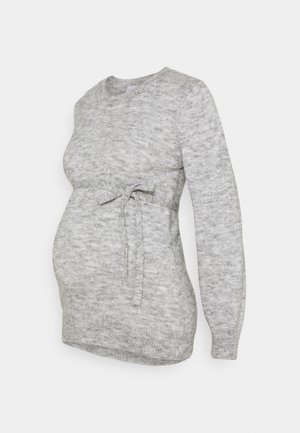 MLANNE - Sweter - light grey melange