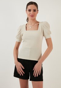 LELA SLIM FIT - Palaidinė - stone
